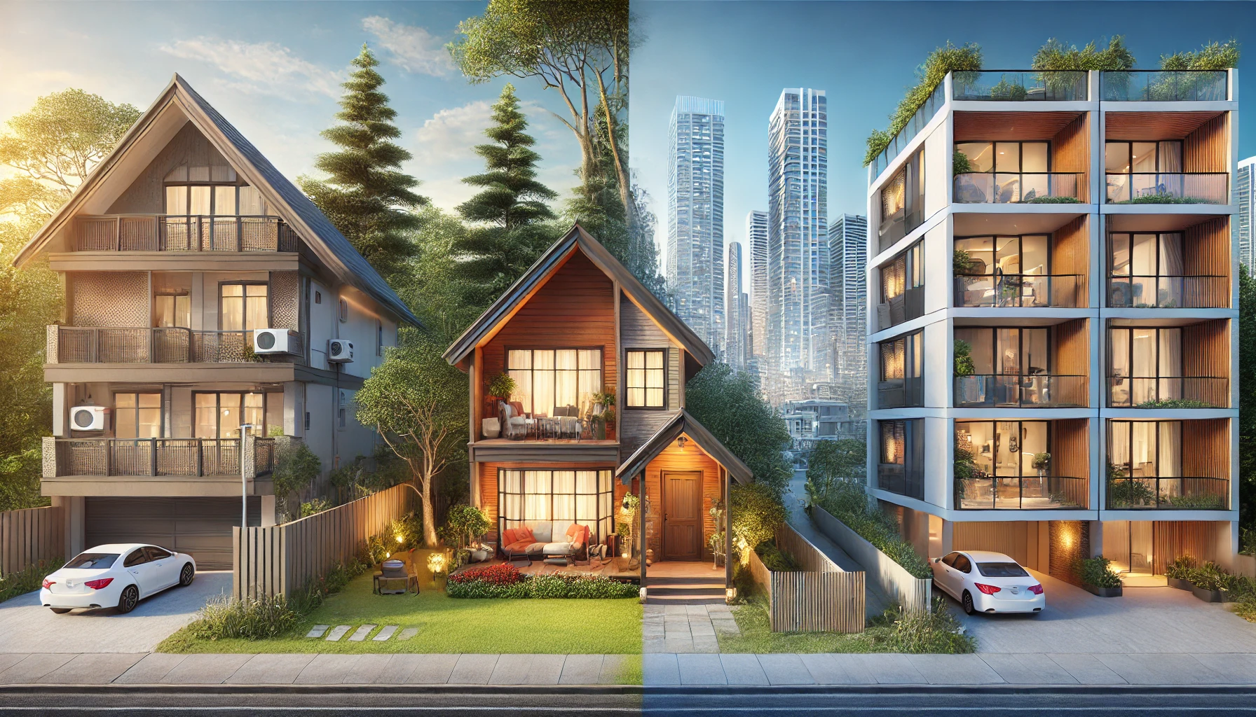 บ้านแนวราบกับคอนโด: แบบไหนตอบโจทย์ชีวิตของคุณมากกว่ากัน?